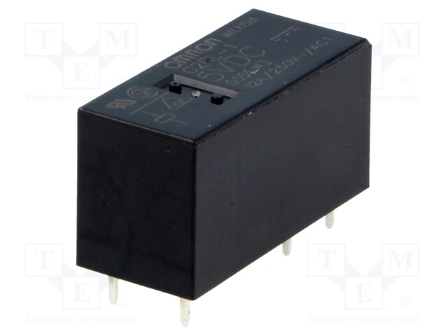Relay: electromagnetic; SPDT; Ucoil: 5VDC; 12A/250VAC; 12A/24VDC