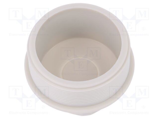 Stopper; M50; IP54; Mat: polyamide; grey; with pierceable membrane