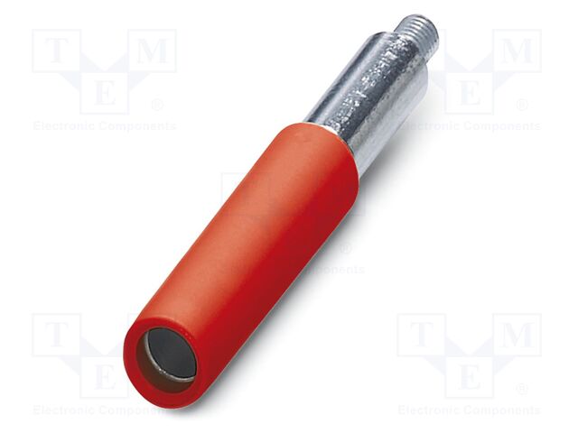 Connector: plug-in; screw terminal; L: 15mm; ways: 1; W: 6mm; H: 6mm