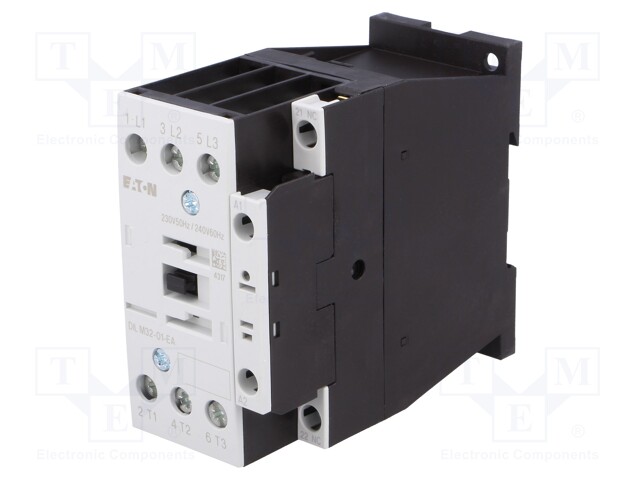 Contactor: 3-pole; NO x3; Auxiliary contacts: NC; 230VAC; 32A; 690V