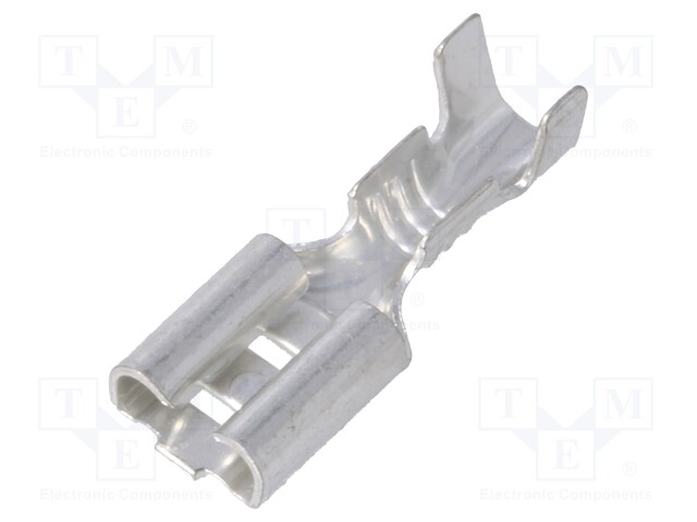 Terminal: flat; 4.8mm; 0.5mm; female; 0.5÷1mm2; crimped; for cable