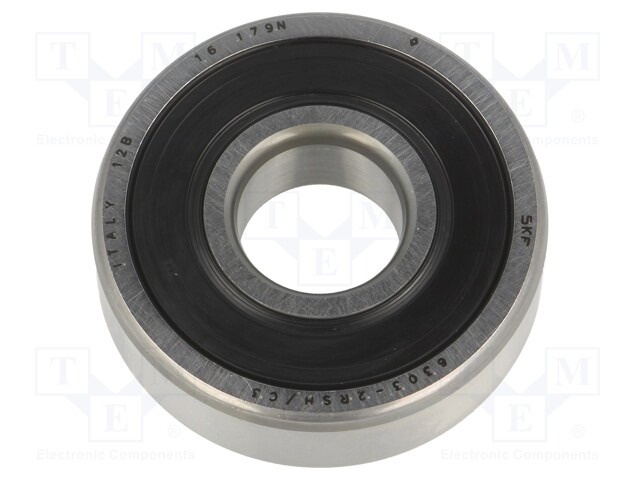 Bearing: single row deep groove ball; Øint: 17mm; Øout: 47mm