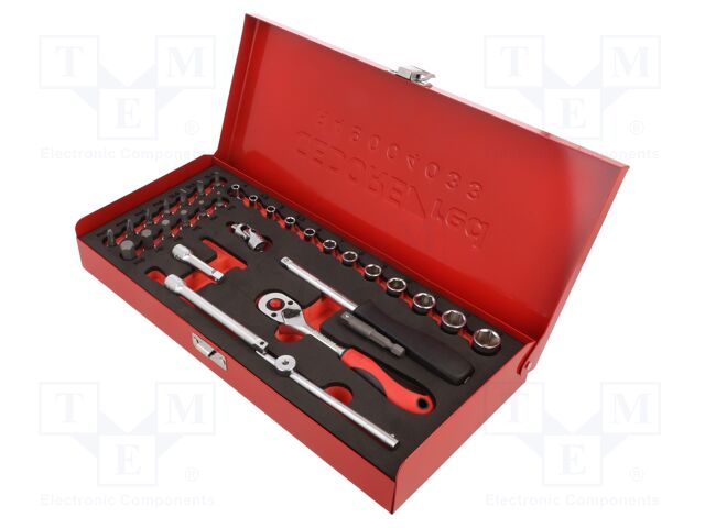 Wrench-set; 6-angles,socket spanner; Chrom-vanadium steel
