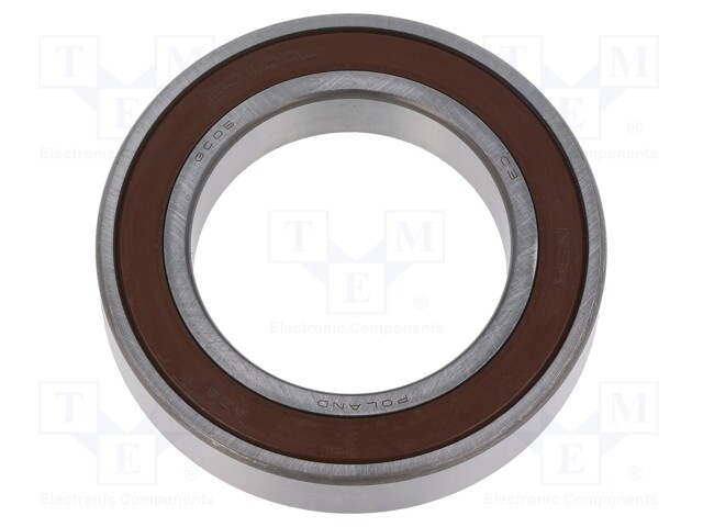 Bearing: ball; Øint: 50mm; Øout: 80mm; W: 16mm; bearing steel