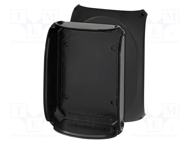 Enclosure: junction box; X: 255mm; Y: 355mm; Z: 122mm; IP66,IP67