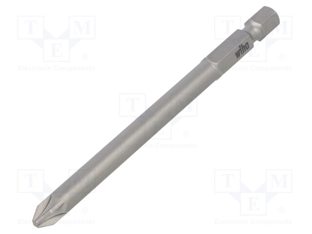 Screwdriver bit; Pozidriv®; PZ2; Overall len: 90mm