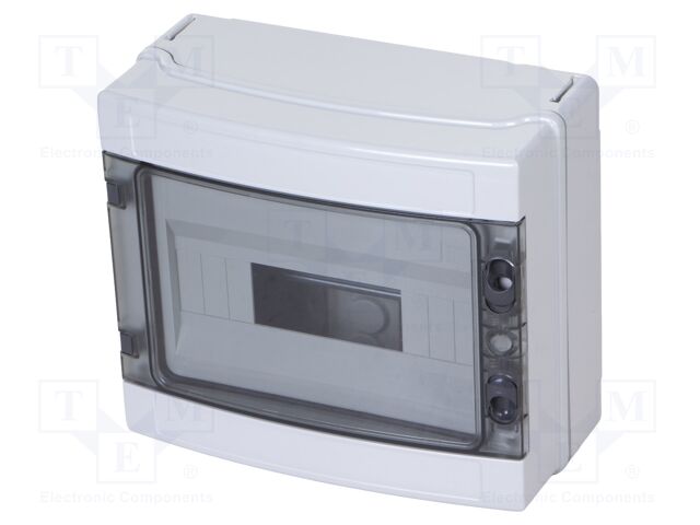 Enclosure: for modular components; IP65; wall mount; grey; 40 CD