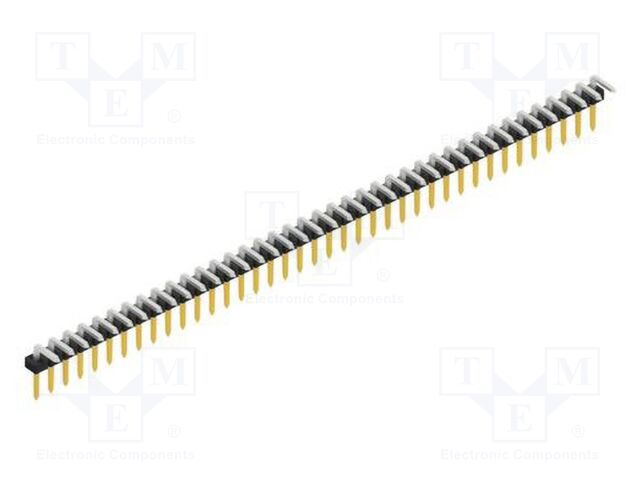 Connector: pin strips; pin header; male; PIN: 39; 2mm; THT; 1x39