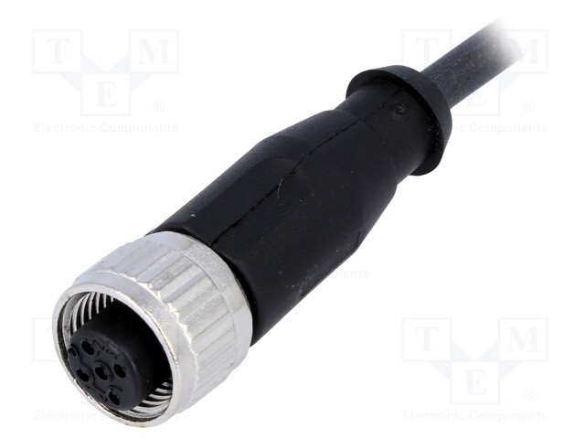 Plug; M12; PIN: 3; female; A code-DeviceNet / CANopen; 1m; straight