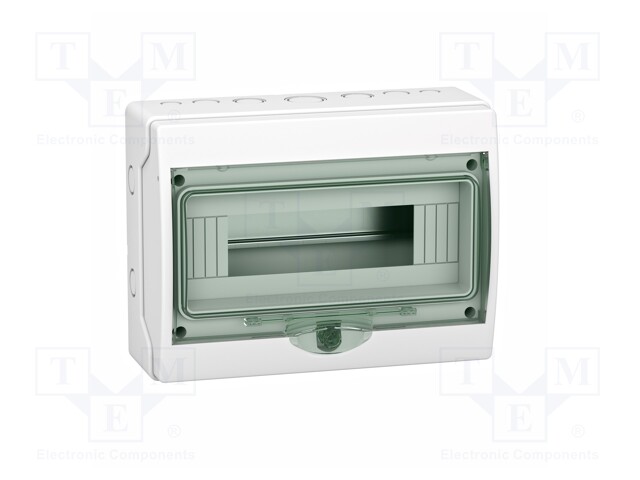 Enclosure: for modular components; IP65; light grey; IK09