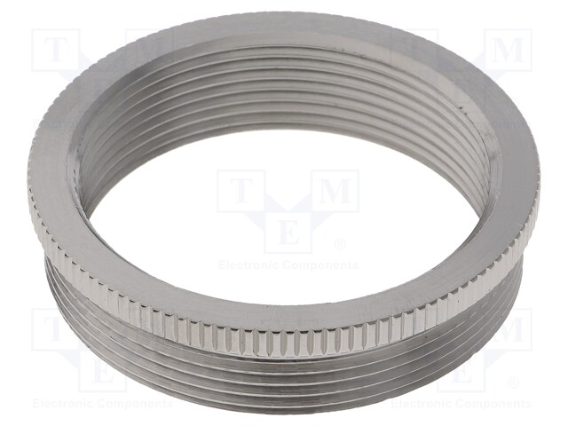 Reduction of threads for glands; Int.thread: PG36; brass; nickel