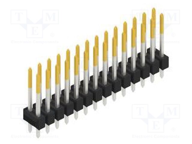Connector: pin strips; pin header; male; PIN: 28; 2.54mm; THT; 2x14
