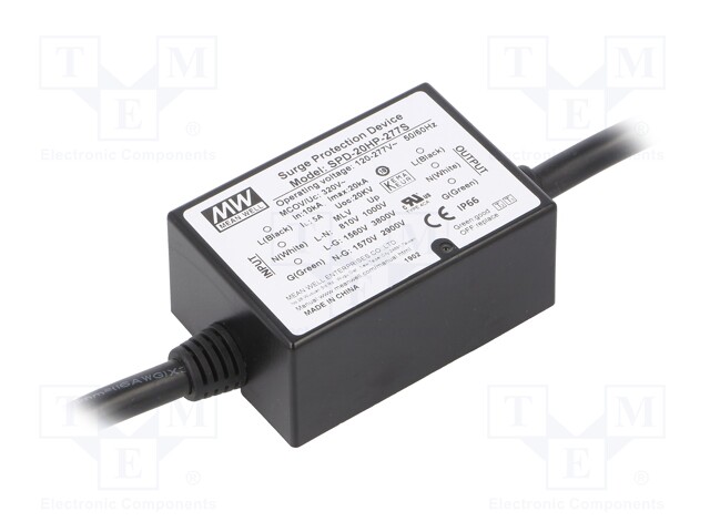 Surge arrester; 10kA; Uoper: 120÷277VAC; Uoper.max: 320VAC