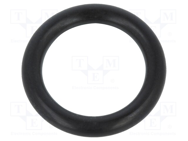 O-ring gasket; NBR; D: 3mm; Øint: 15mm; black; -30÷100°C
