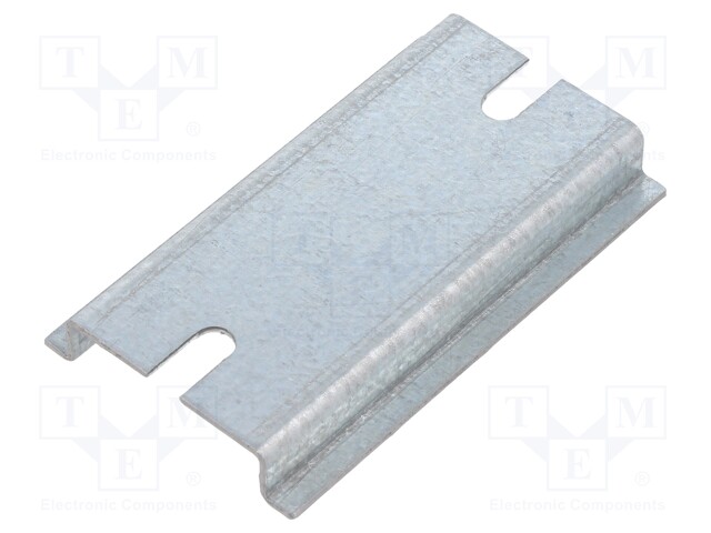 DIN rail; steel; W: 35mm; L: 60mm; ZP1257537,ZP1907575