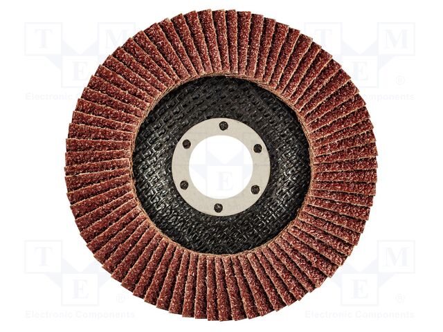 Flap grinding wheels; Ø: 115mm; Granularity: 36; 22.2mm