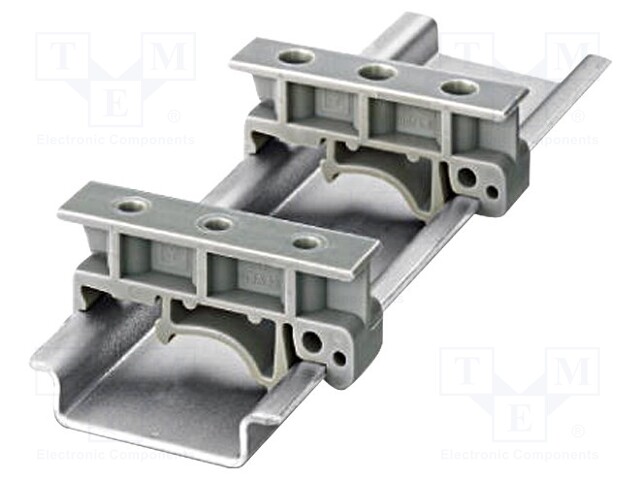 Rail adapter; Width: 10mm; TS32,TS35; Thread: M3