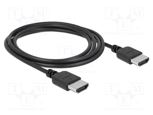 Cable; HDMI plug,both sides; HDMI 2.0,High Speed + Ethernet