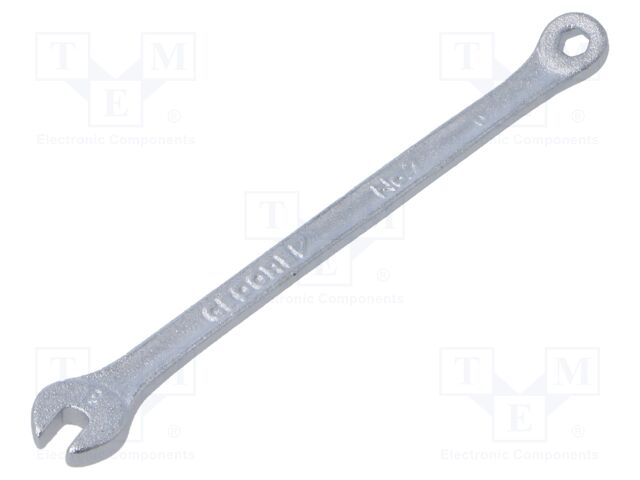 Wrench; combination spanner; 3mm; tool steel; thin; 7 MM; L: 78mm