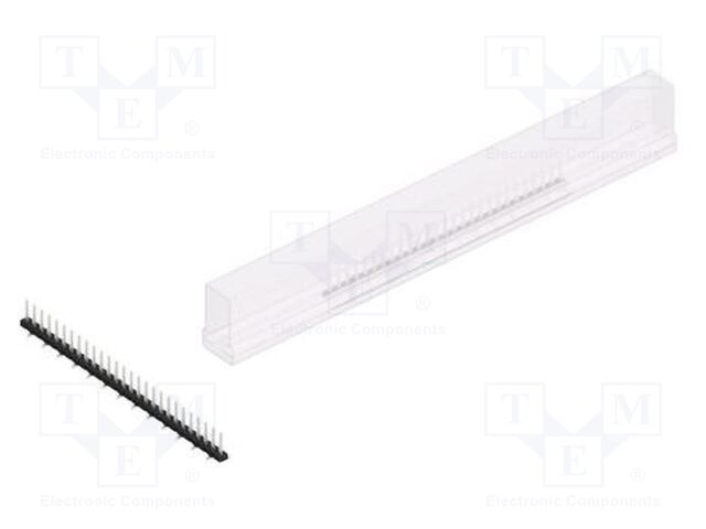 Connector: pin strips; pin header; male; PIN: 27; 2mm; SMT; 1x27