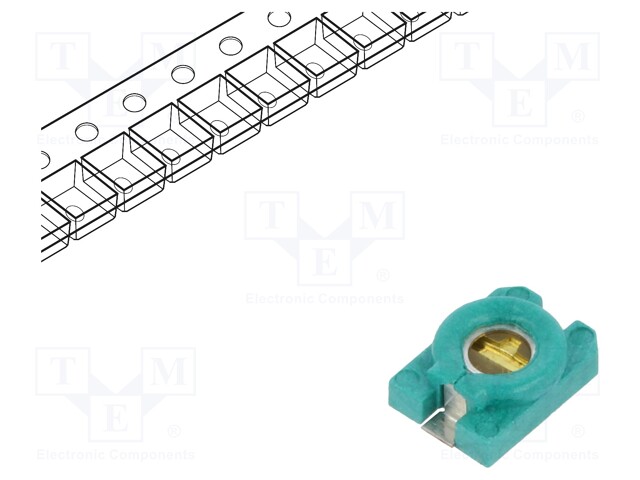 Trimmer: ceramic; 8pF÷30pF; SMD; green; 100VDC; Diel: N1200