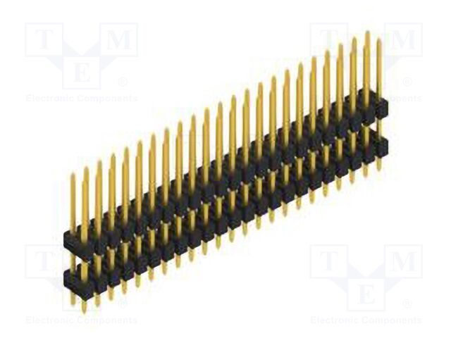 Connector: pin strips; pin header; male; PIN: 46; 2.54mm; THT; 2x23