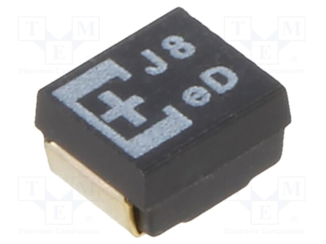 Capacitor: tantalum-polymer; 220uF; 2.5VDC; TPE; SMD; ±20%; 1000h