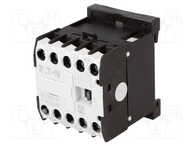 Contactor: 3-pole; NO x3; Auxiliary contacts: NO; 230VAC; 12A; DIN