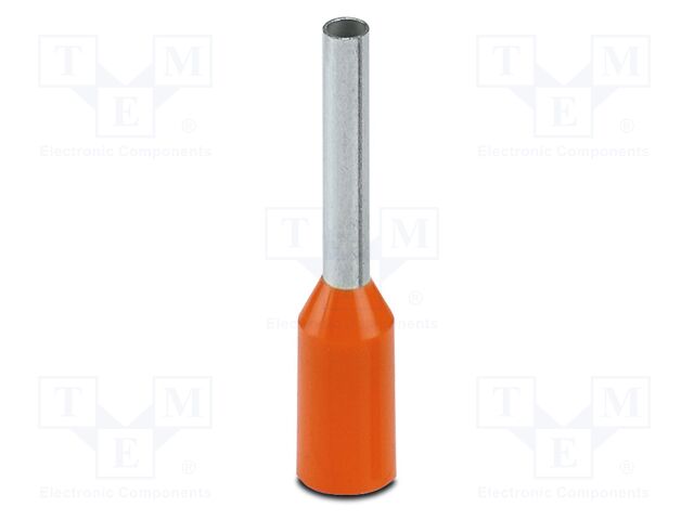 Tip: bootlace ferrule; insulated; copper; 0.5mm2; Bit len: 8mm