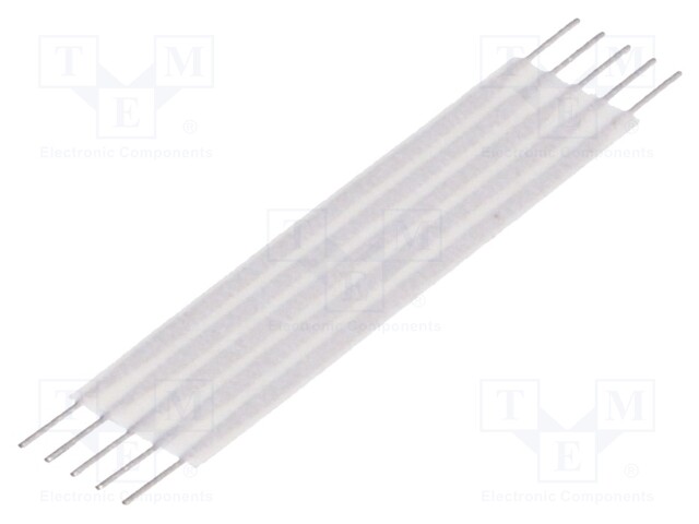 Connector: jumper cable; Cable ph: 1.27mm; L: 25.4mm; straight