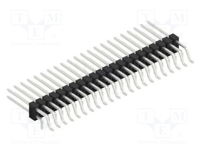 Connector: pin strips; pin header; male; PIN: 44; 2.54mm; SMT,THT