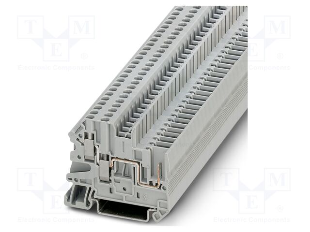 Splice terminal: rail; UT; PA; ways: 1; terminals: 3; W: 5.2mm