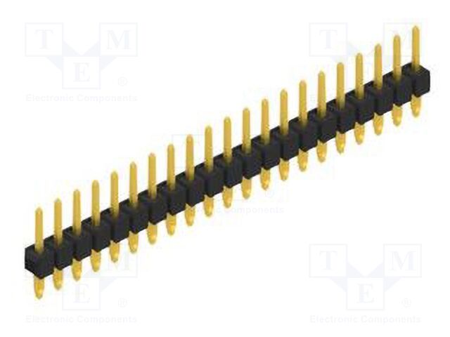 Connector: pin strips; pin header; male; PIN: 21; 2.54mm; THT; 1x21