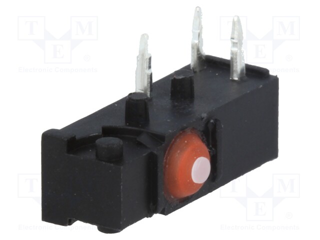 Microswitch SNAP ACTION; without lever; SPDT; 1A/250VAC; ON-(ON)