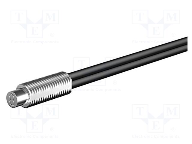 Sensor: fiber-optic; Oper.mode: diffuse-reflective; Housing: M6