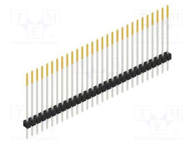 Connector: pin strips; pin header; male; PIN: 29; 2.54mm; THT; 1x29