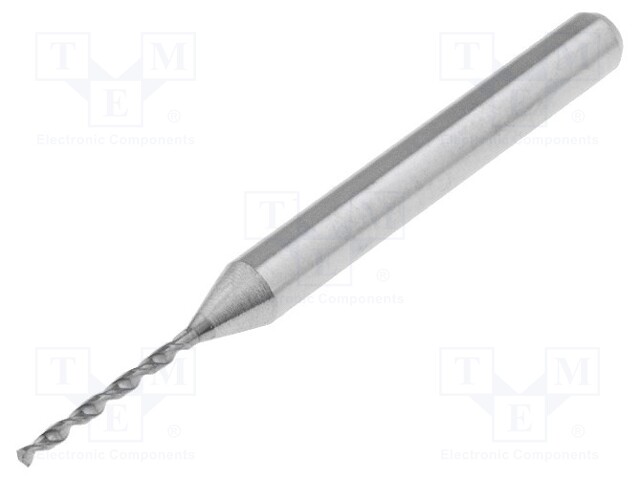 Drill bit; PCB; Ø: 0.85mm; L: 38.2mm; 1/8" (3,175mm)