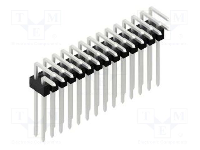 Connector: pin strips; pin header; male; PIN: 28; 2.54mm; THT; 2x14