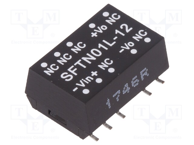 Converter: DC/DC; 1W; Uin: 4.5÷5.5V; 12VDC; Iout: 84mA; SMD; 1.2g