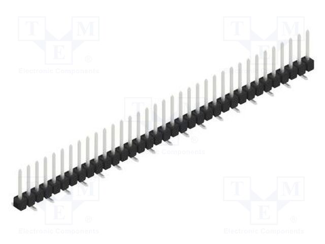 Connector: pin strips; pin header; male; PIN: 35; 2.54mm; SMT; 1x35
