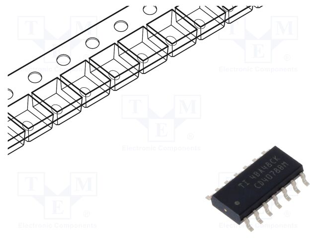 IC: digital; NOR/OR; Ch: 1; IN: 8; CMOS; SMD; SO14; OUT: push-pull