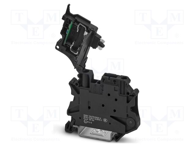 Splice terminal: rail; UT; 6.3A; 60V; screw terminal; PA; 0.14÷6mm2