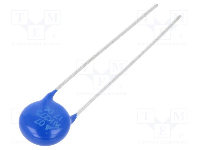 Varistor: metal-oxide; THT; 275VAC; 350VDC; 430V; 1200A; 21J