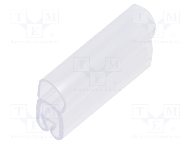 Markers for cables and wires; 2.5÷5mm; PVC; transparent; PT+