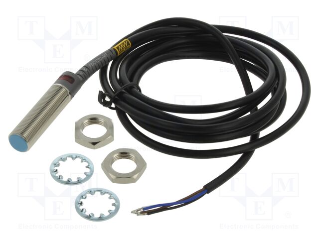 Sensor: inductive; OUT: PNP/NPN NO/NC; 0÷2mm; 12÷30VDC; M12; 2m