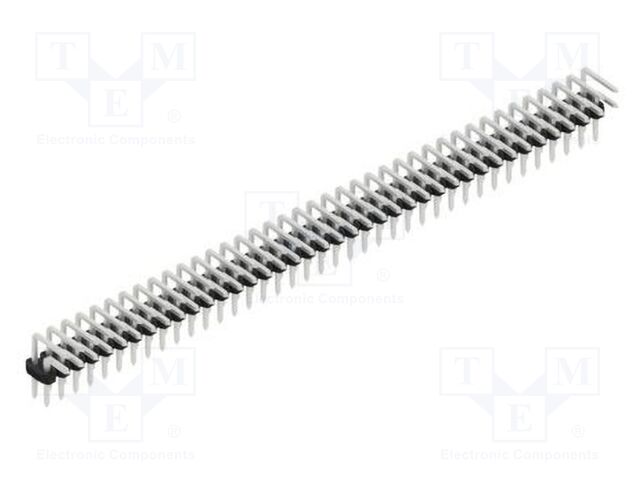 Connector: pin strips; pin header; male; PIN: 78; 2mm; THT; 2x39