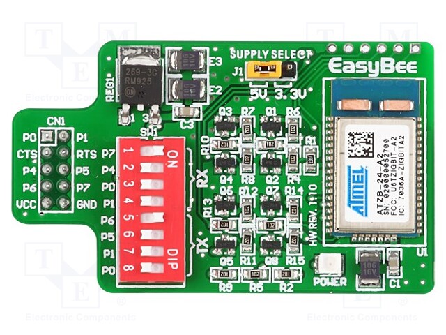Expansion board; IDC10; Features: ATZB-24-A2/B0