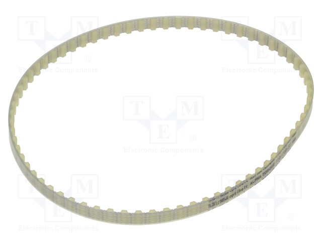 Timing belt; T10; W: 10mm; H: 4.5mm; Lw: 700mm; Tooth height: 2.5mm