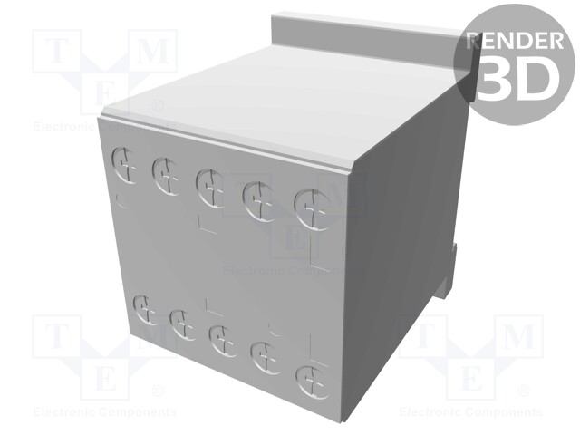 Contactor: 3-pole; NO x3; Auxiliary contacts: NC; 12VDC; 12A; DIN