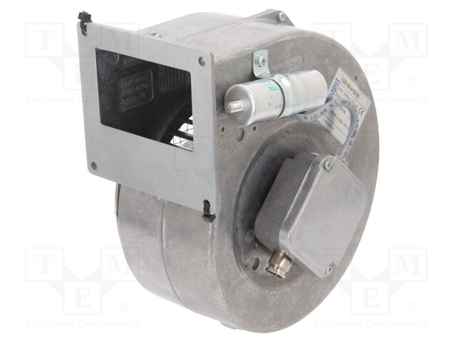 Fan: AC; blower; 230VAC; 227x139x261mm; 355m3/h; ball bearing; IP44